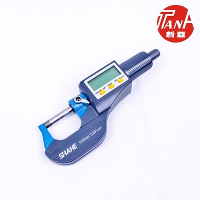 Thước Panme Đo Ngoài 0-25mm/ 0.001mm, Màn hình hiển thị LCD